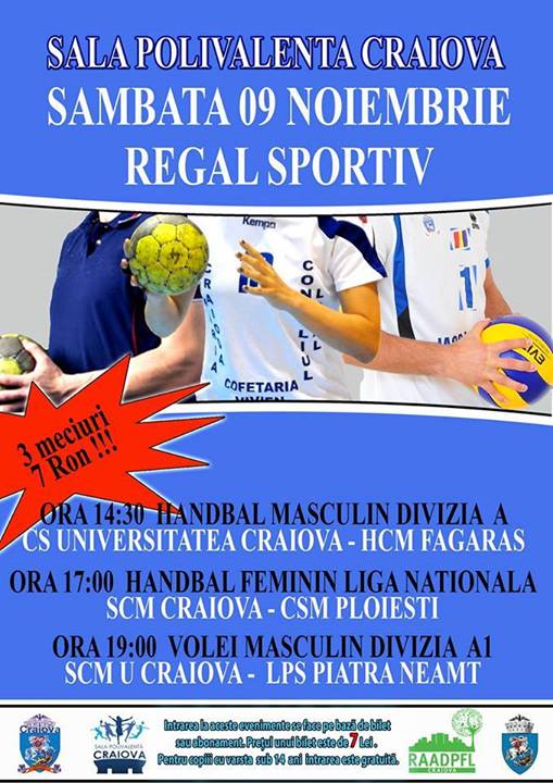 Universitatea Craiova va disputa primul meci al sau in Sala Polivalenta din Craiova