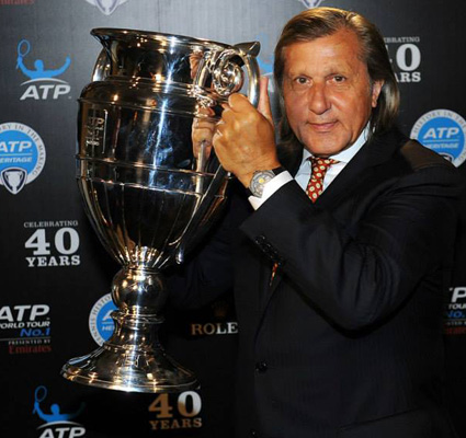 Ilie Nastase, 40 de ani de istorie in tenis