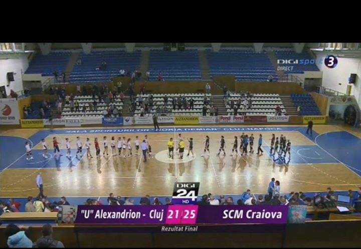 SCM Craiova a batut si la Cluj-Napoca!