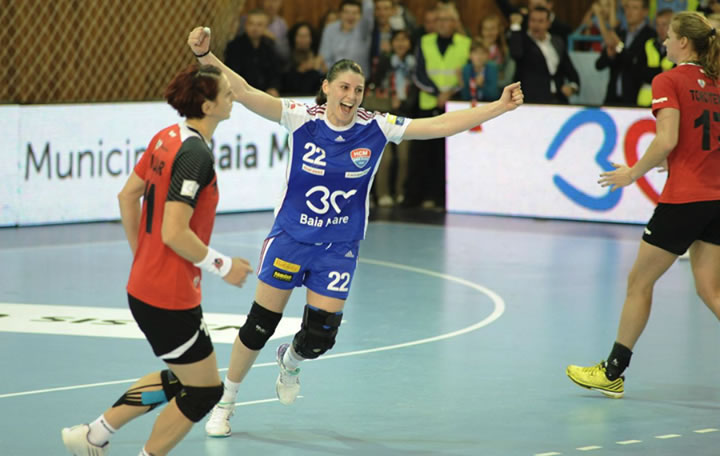 HCM Baia Mare câștiga primul duel cu CSM București