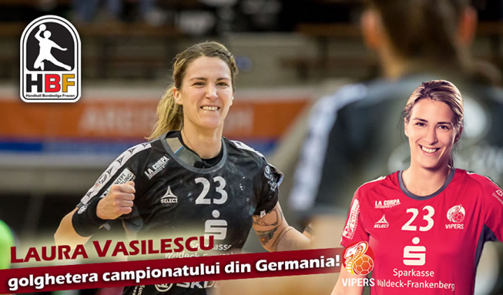 Laura Vasilescu, cea mai bună marcatoare a sezonului în Bundesliga!