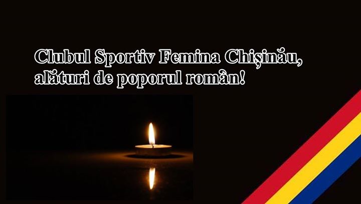 Femina Chișinău, alaturi de poporul român