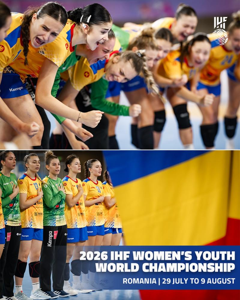 Campionatul Mondial de Handbal Feminin pentru Tineret se va desfasura în România